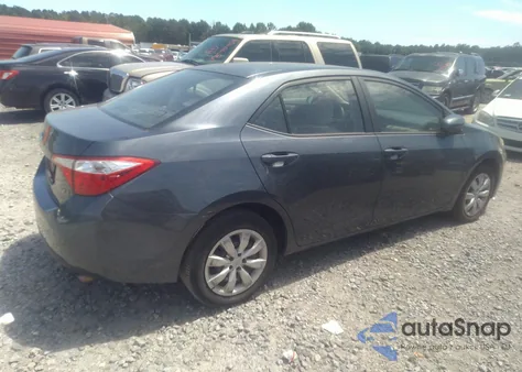 2015 Toyota Corolla Le z USA, uszkodzony, nr VIN 2T1BURHE5FC370635